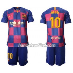 FC Barcelona Lionel Messi 10 Kinder Heim Trikotsatz 2019/20 Kurzarm (+ Kurze Hosen)